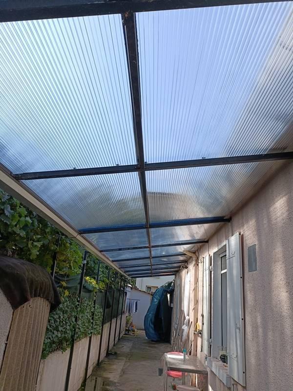 Création de pergola toit polycarbonate Saint-Chamond