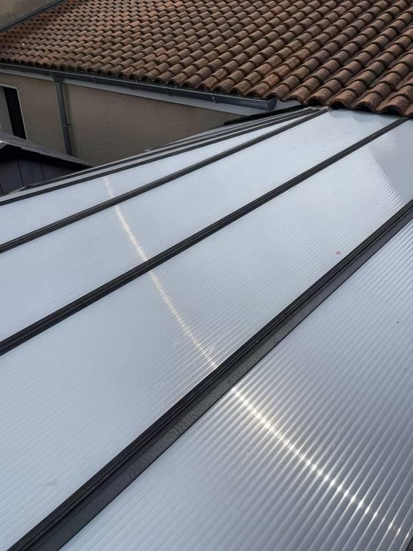 Création de pergola toit polycarbonate Saint-Chamond